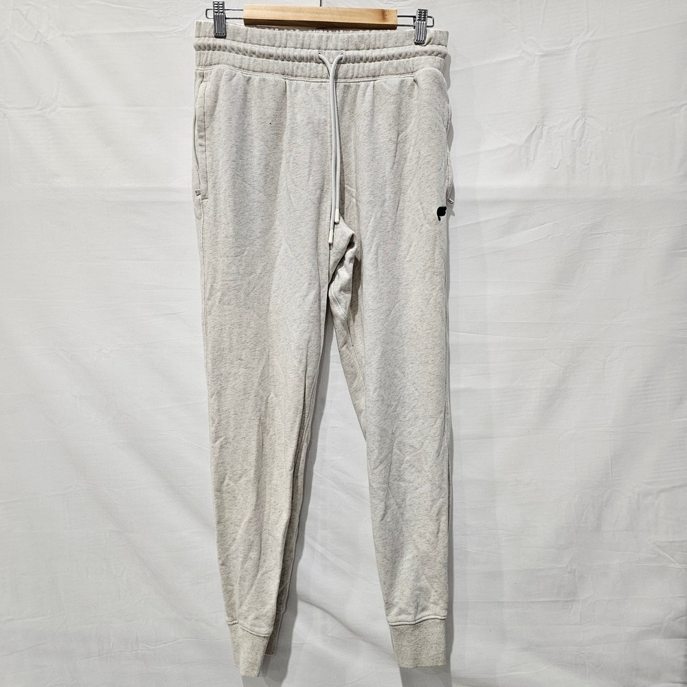 Fabletics Mens Size Medium Gray Heather Jogger Sweatpants Comfort Lounge
